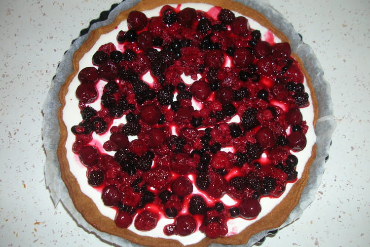 Recette De Tarte Au Fromage Blanc Et Fruits Rouges