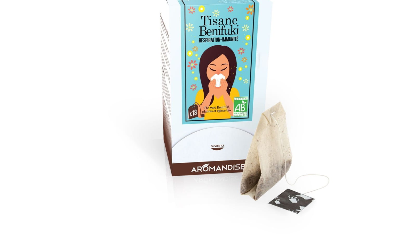 L'infusion Benifuki d'Aromandise