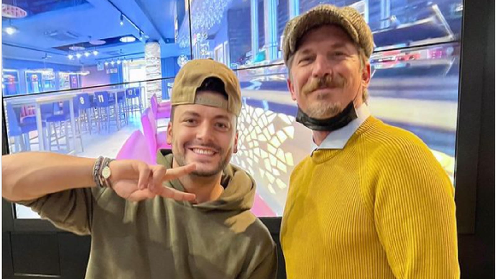 Kev Adams et  Luka Peroš
