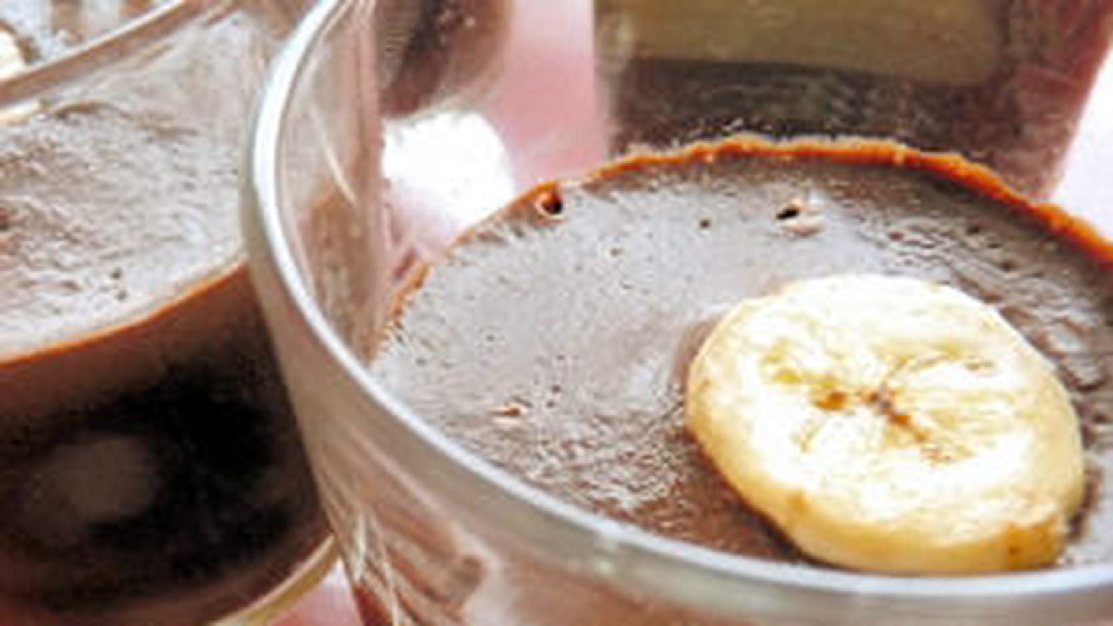 Verrines choco-banane