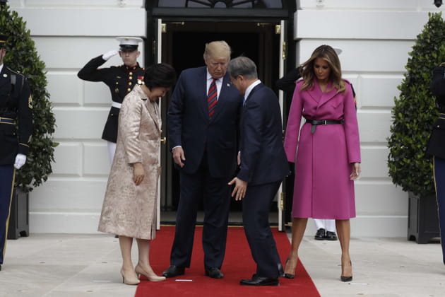 Les Trump et le couple pr&eacute;sidentiel sud-cor&eacute;en se font du pied
