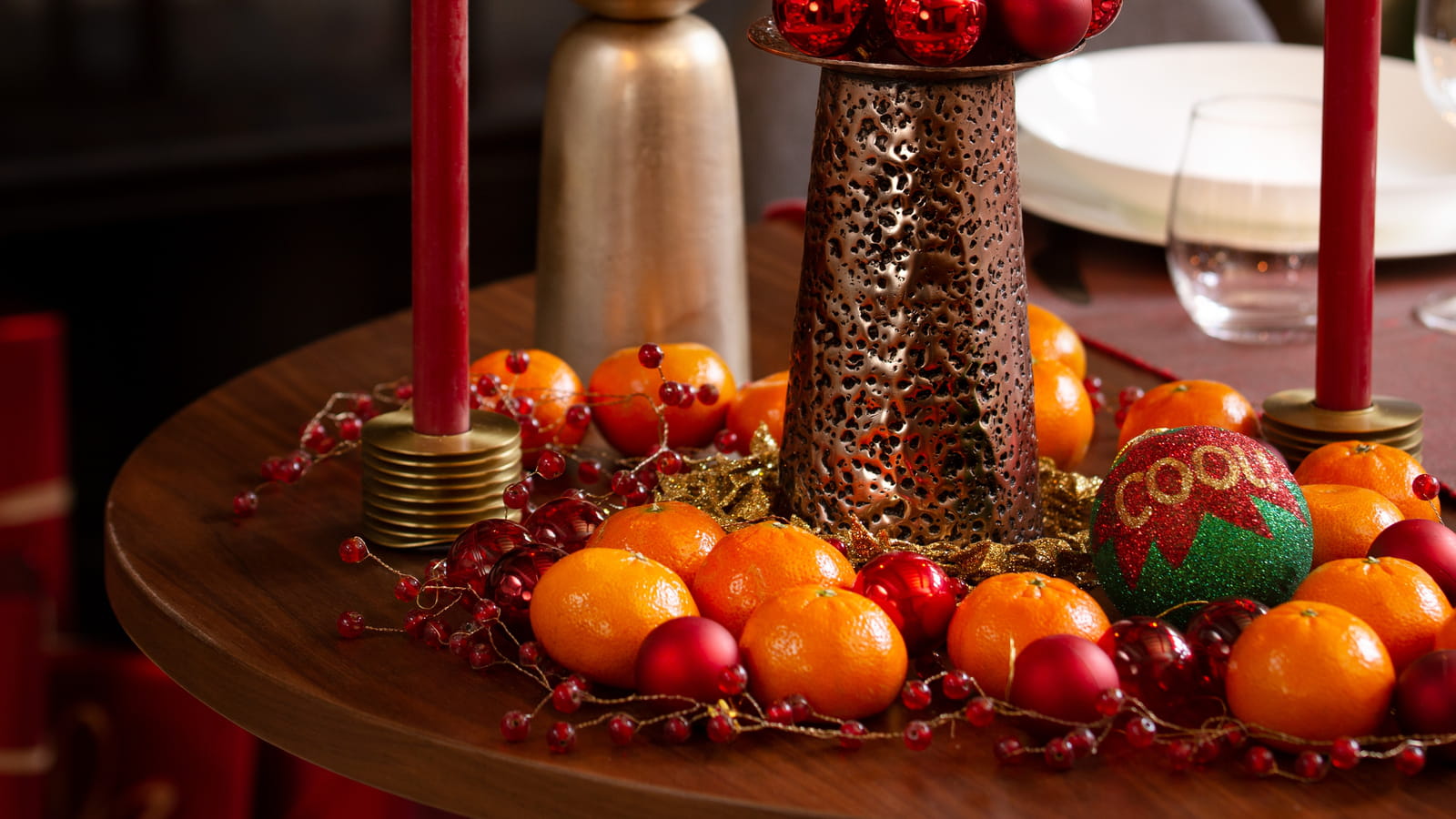 Bougies festives 