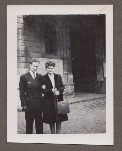 Mariage de Simone et Antoine, 1946
