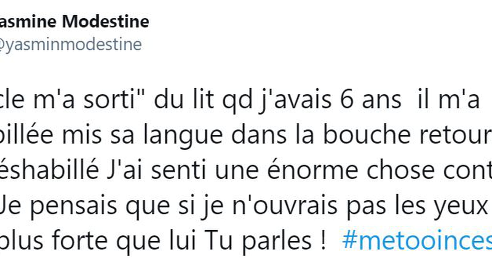 Victime de son oncle