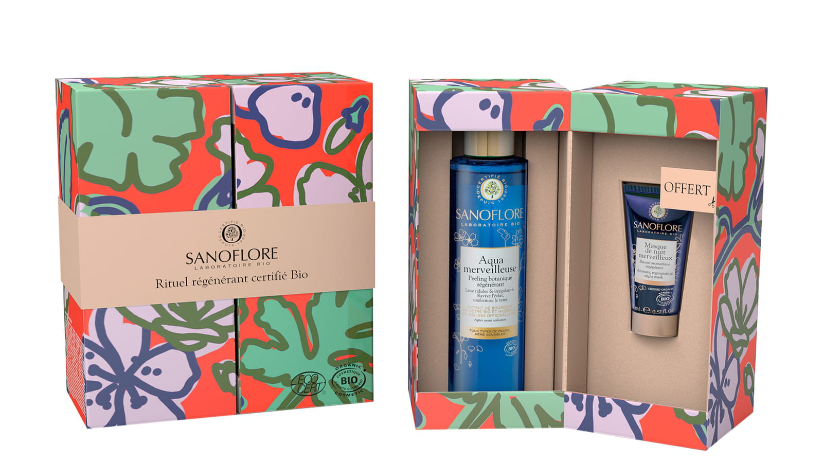 Coffret Aqua Merveilleuse de Sanoflore