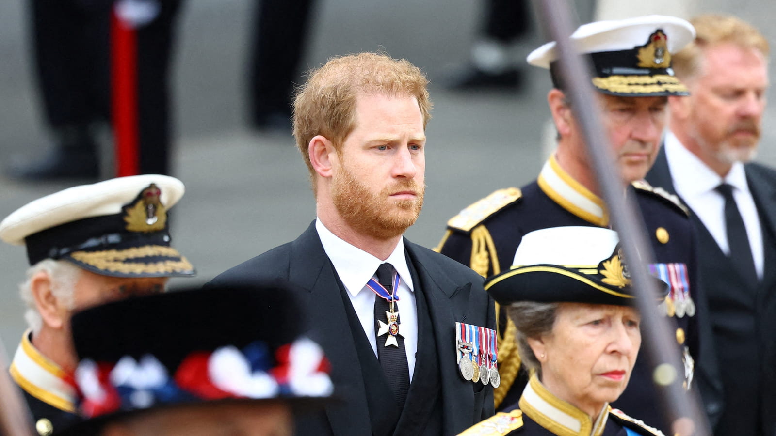 Prince Harry et princesse Anne