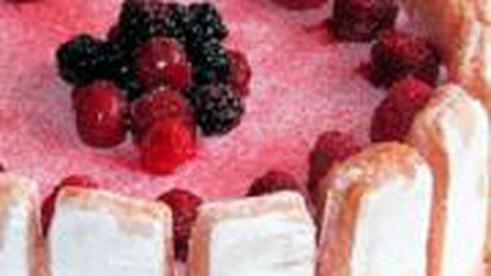 Charlotte aux fruits rouges