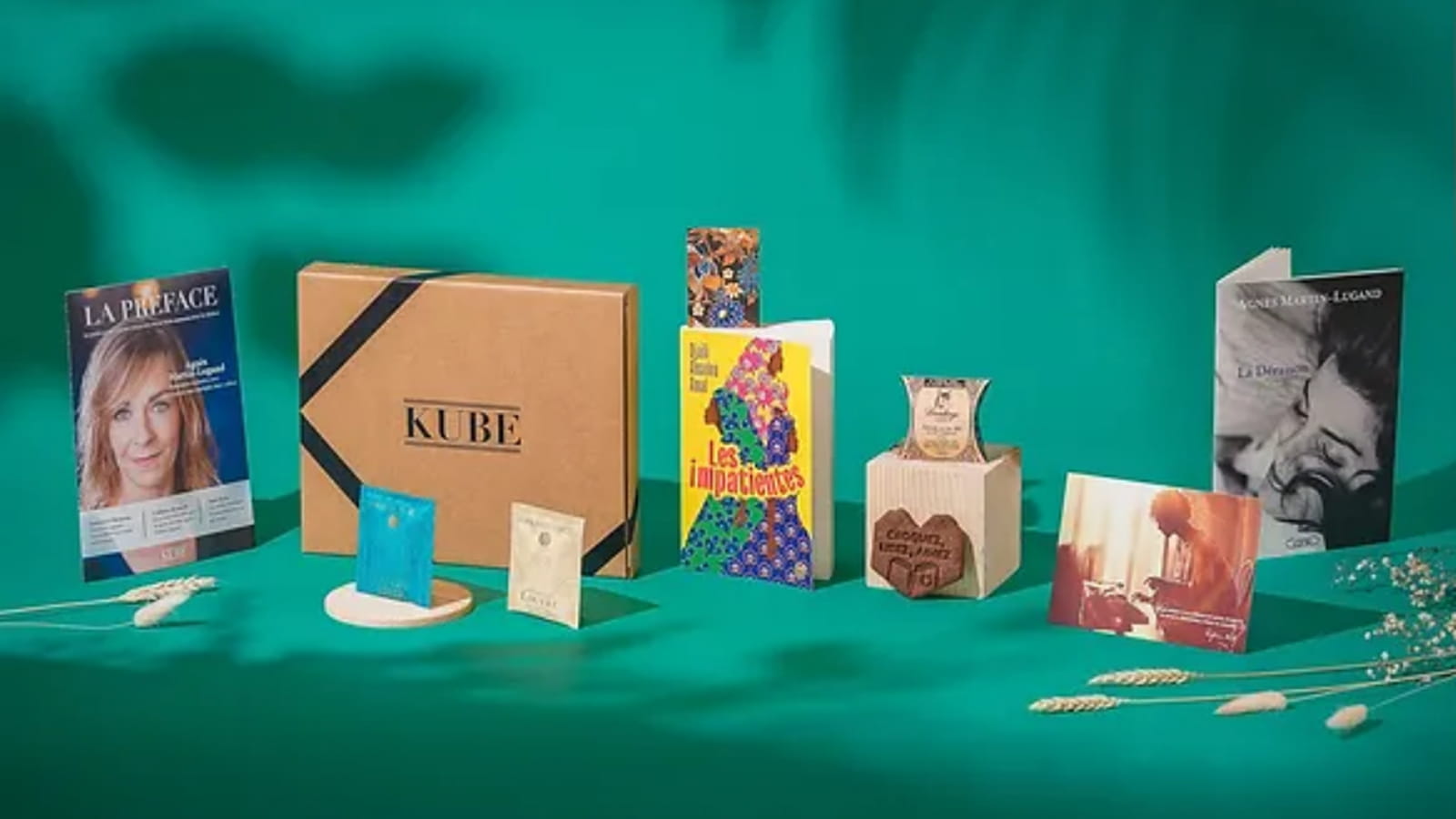 Box de livres personnalisée, Kube