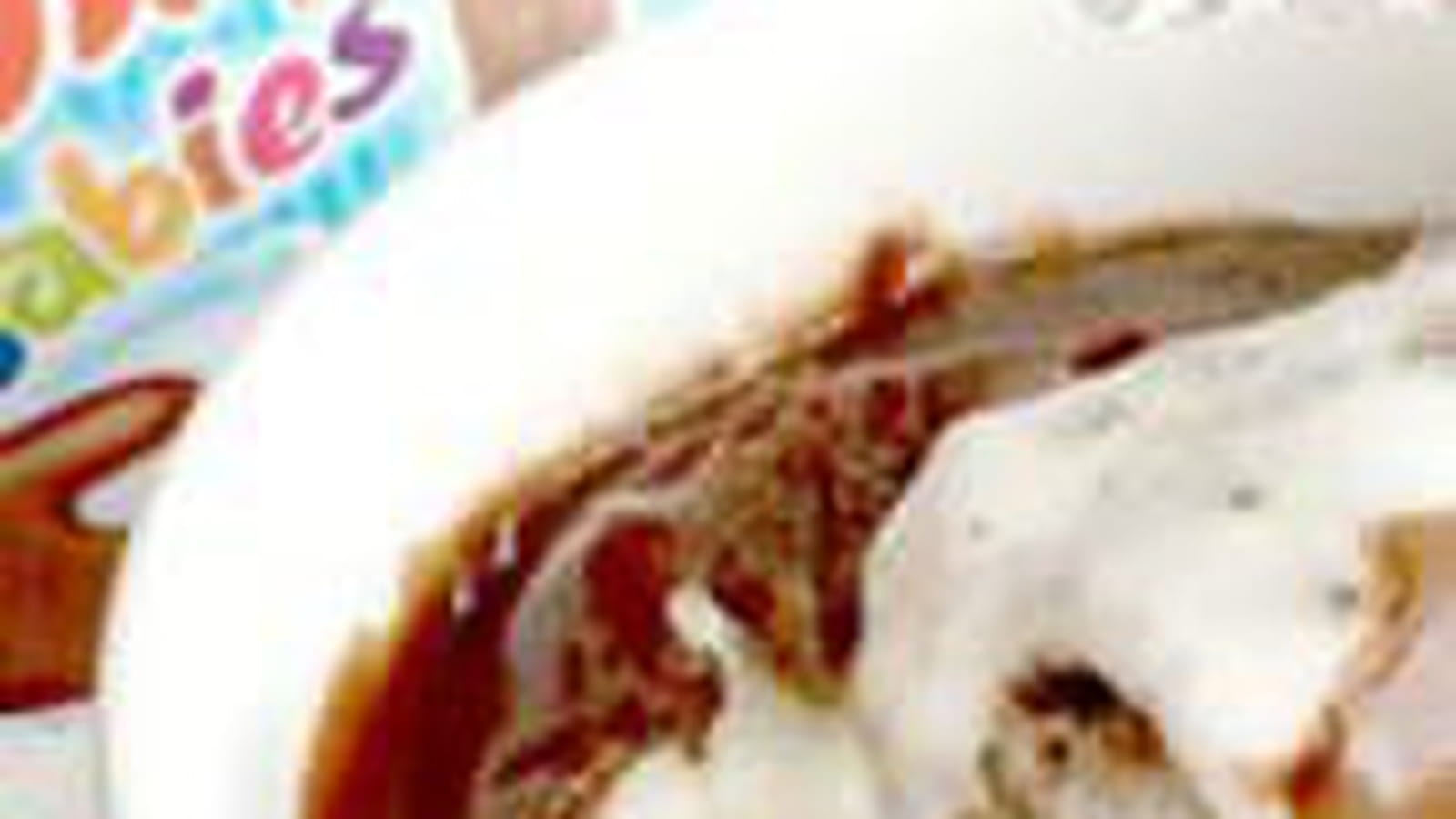 Mug cake choco fondant et petit ourson guimauve