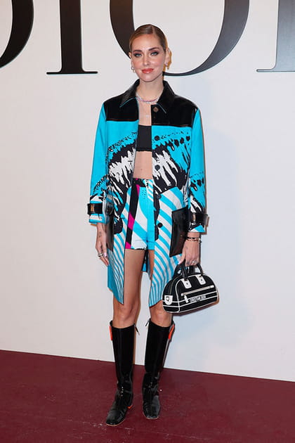 Chiara Ferragni au défilé Dior