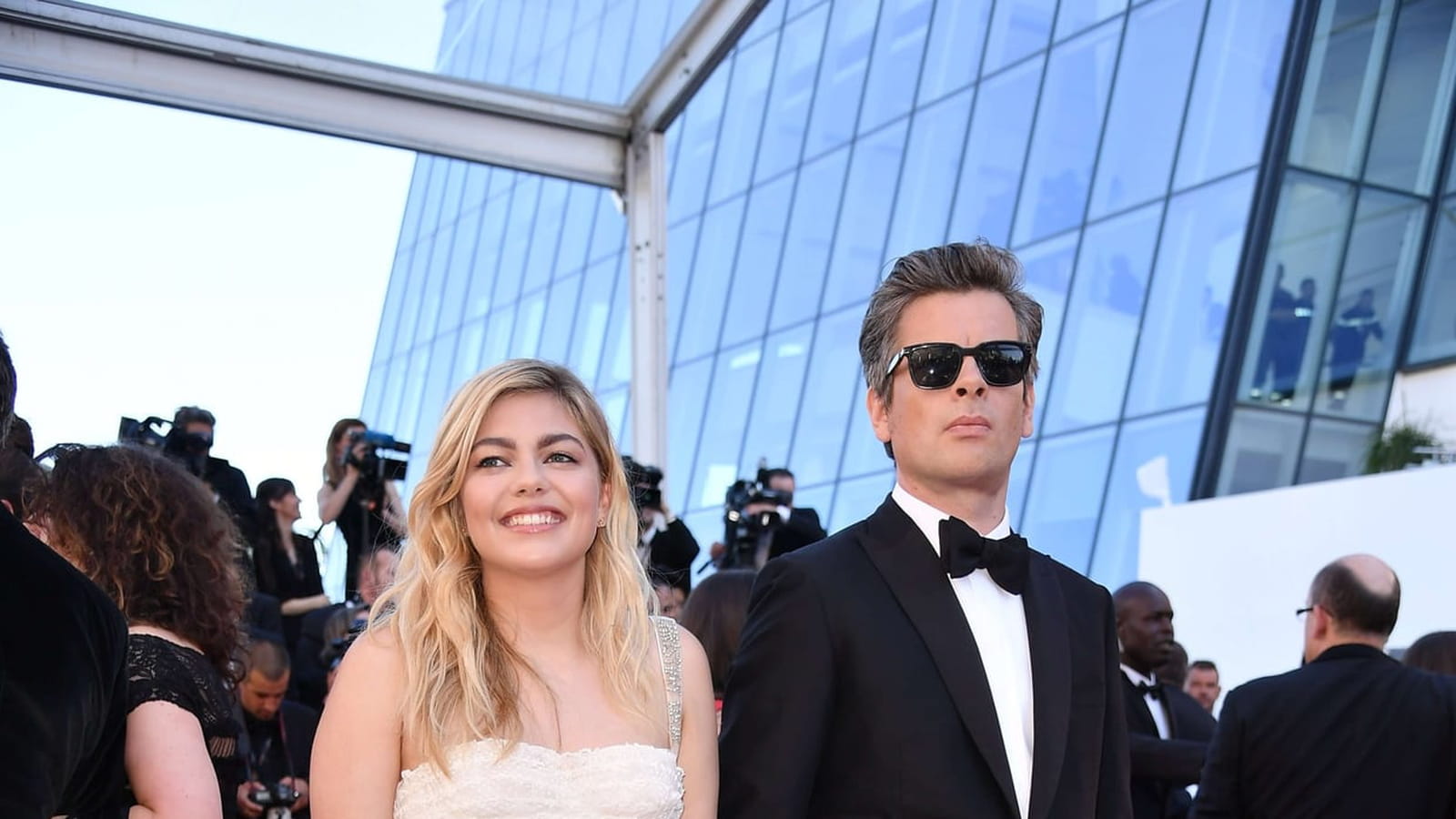 Louane et Benjamin Biolay