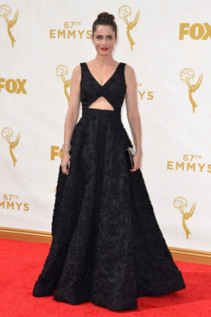 Amanda Peet aux Emmy awards 2015