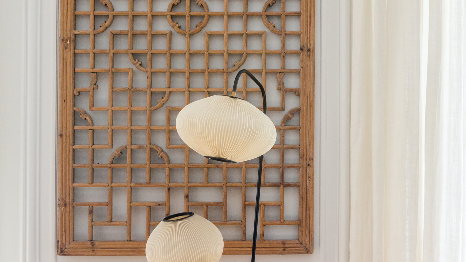 Lampadaire lampion
