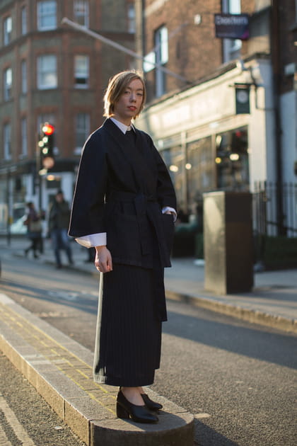 La veste fa&ccedil;on kimono