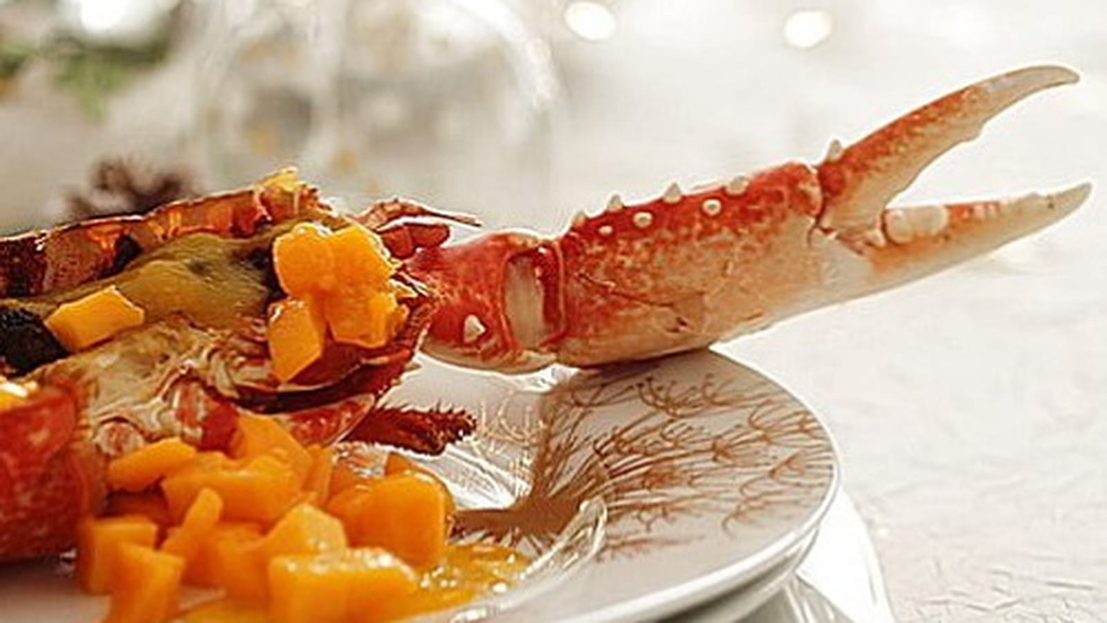 Homard à la mangue
