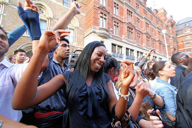 Ambiance festive &agrave; Londres
