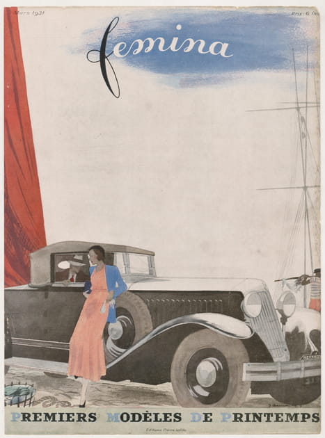 Couverture classique du magazine f&eacute;minin F&eacute;mina