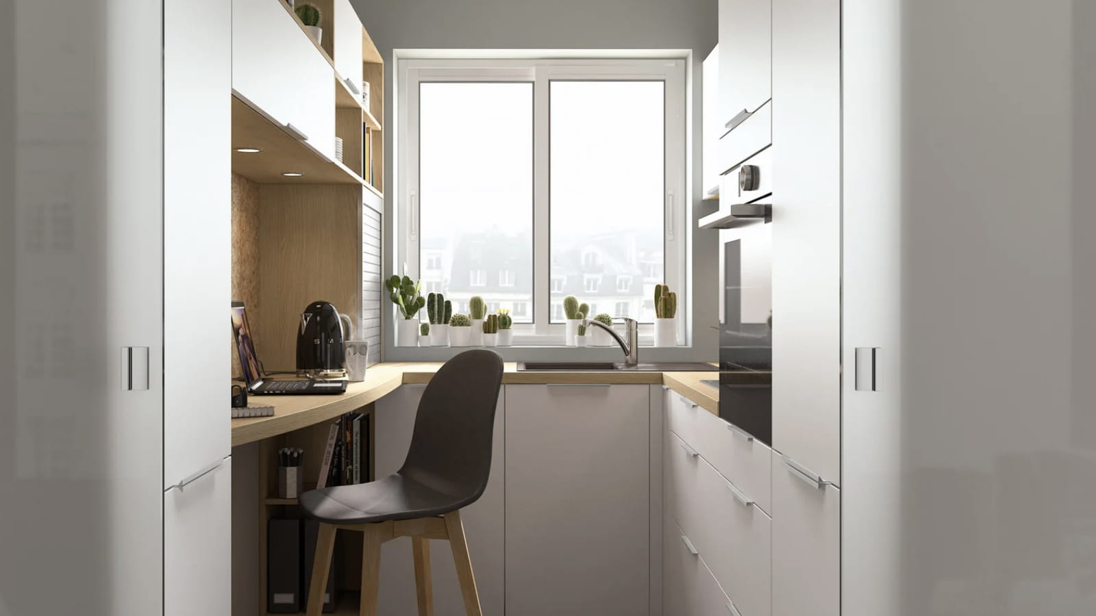 kitchenette en U