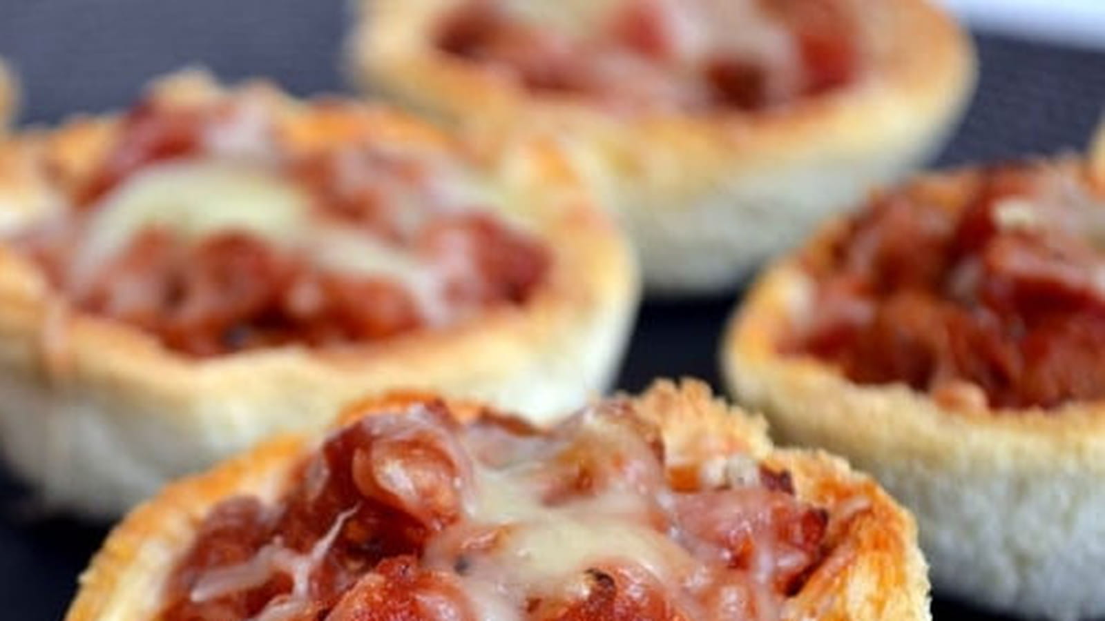 Mini Croque bolognaise façon cupcake