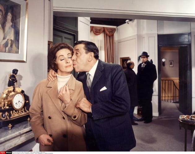 Amants devant la caméra