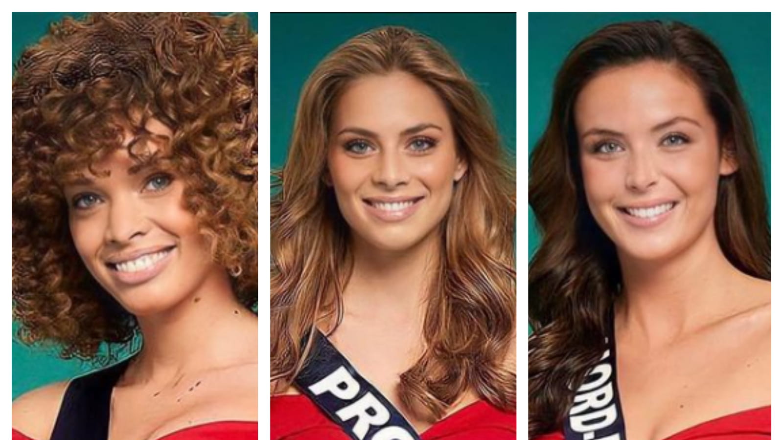 Miss Alsace, Miss Provence, Miss Nord-Pas-de-Calais