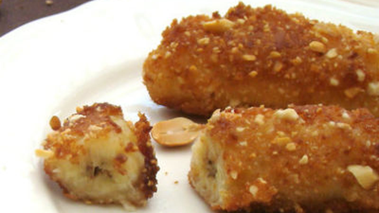 Beignets de banane croustillants