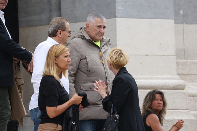 Jean-Marie Bigard ému aux obsèques de Patrice Laffont