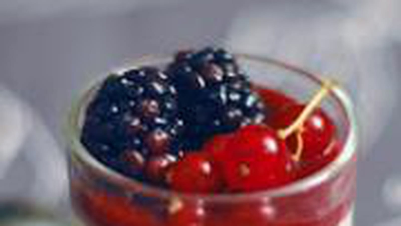 Pannacotta aux fruits des bois