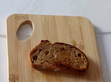 Tartine salée tomates cerises et fromage frais : Etape 1