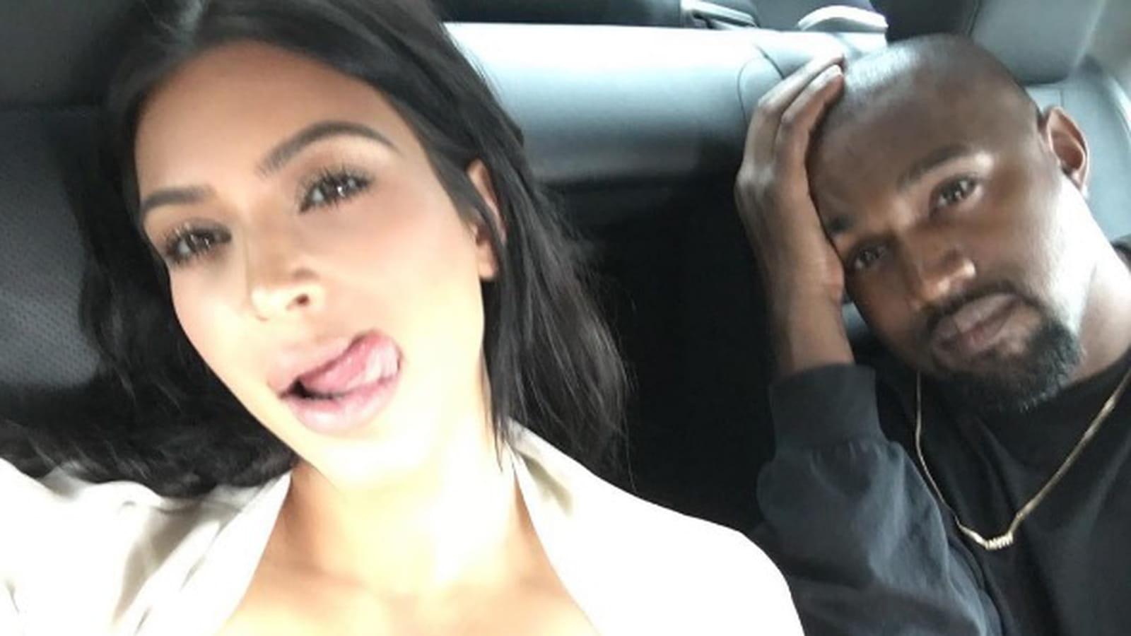 Kim Kardashian et Kanye West 