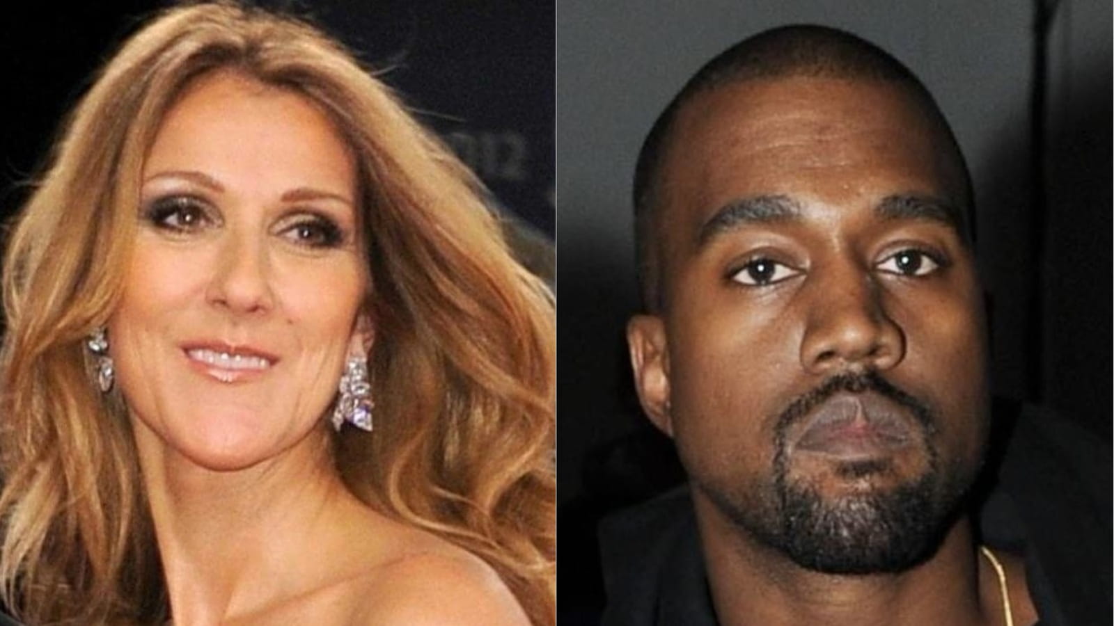 Céline Dion et Kanye West