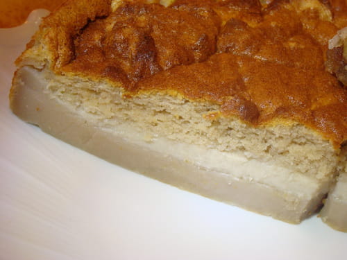 Gâteau magique à la crème de marrons