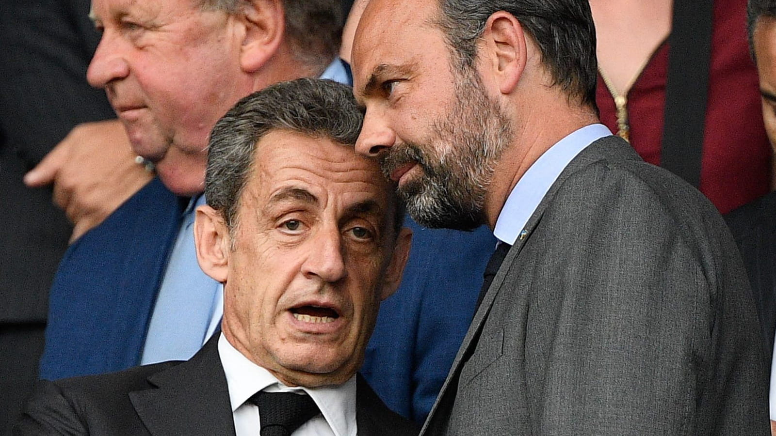 Nicolas Sarkozy et Edouard Philippe