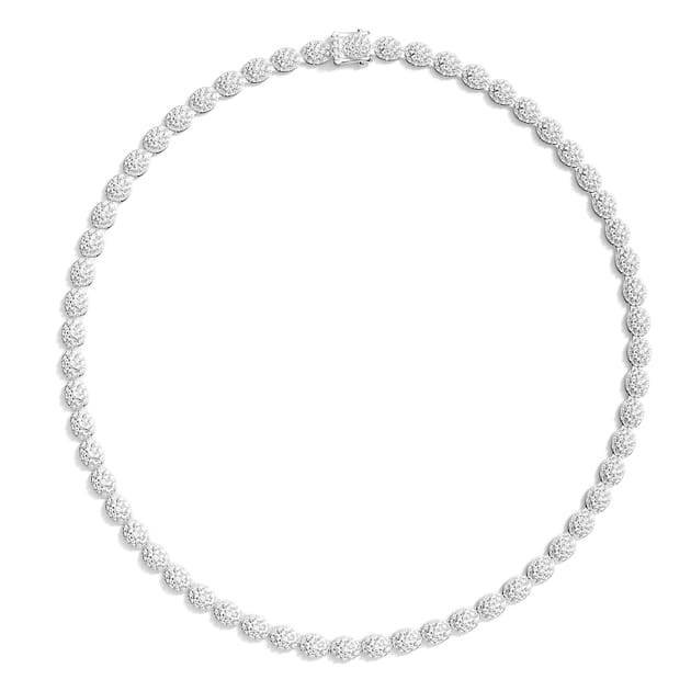 Collier Flocons de Neige (argent 925)