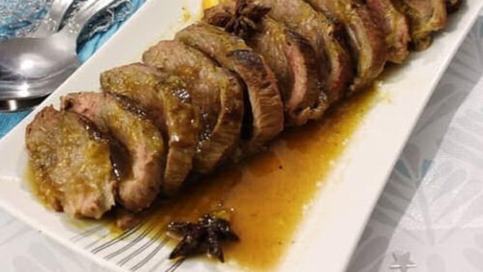 Canard à l'orange et aux 4 épices