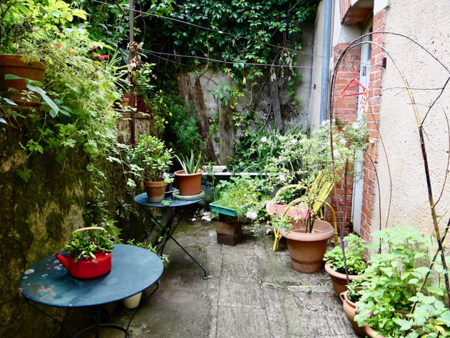 Un jardin à l'esprit bohème