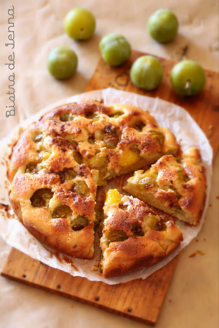 Recette de Gâteau aux prunes reinesclaude la recette facile