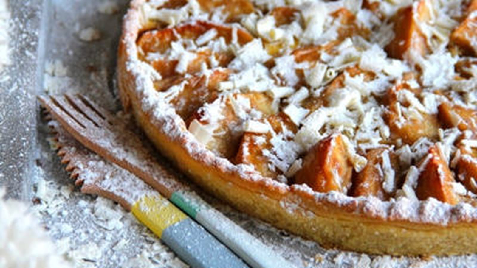 Tarte délice pommes et marrons