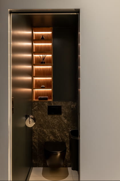 Apr&egrave;s&nbsp;: un cabinet de toilettes digne d'un h&ocirc;tel de luxe