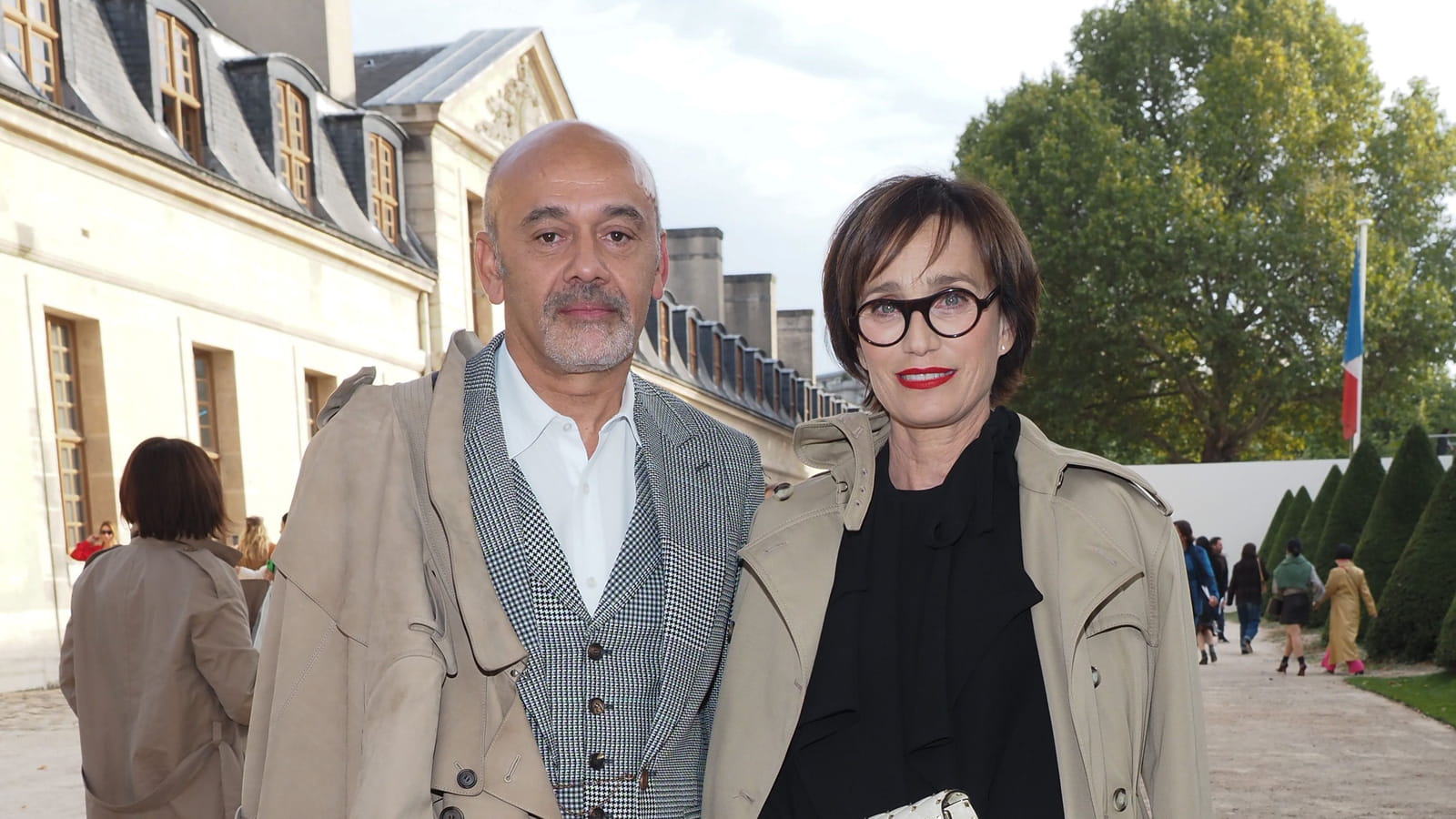 Kristin Scott Thomas et Christian Louboutin