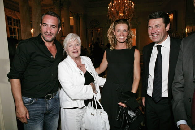 Avec Line Renaud, Alexandra Lamy et Christian Estrosi en 2010