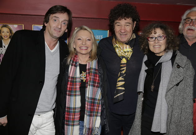 Pierre Palmade, Véronique Sanson, Robert Charlebois et Mireille Dumas en 2016
