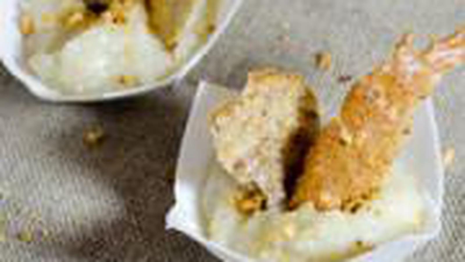 Verrine topinambours et tuile