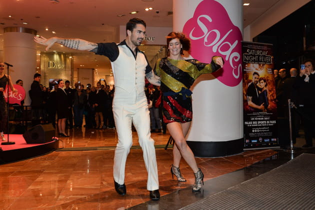 Fauve Hautot ouvre la danse des soldes aux Galeries Lafayette