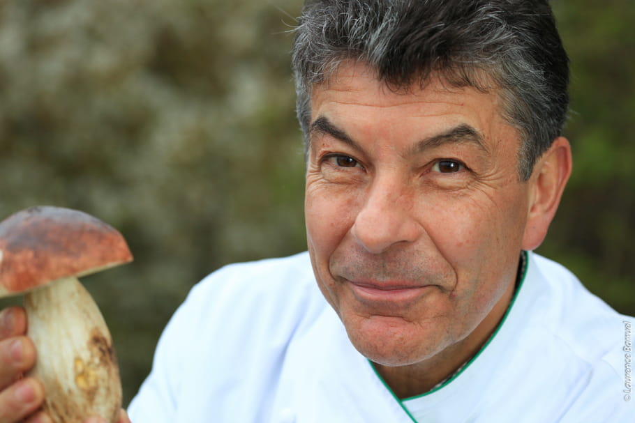Régis Marcon, appuie sur le champignon