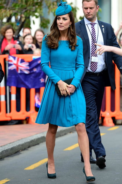 Kate Middleton en robe Emilia Wickstead en 2014