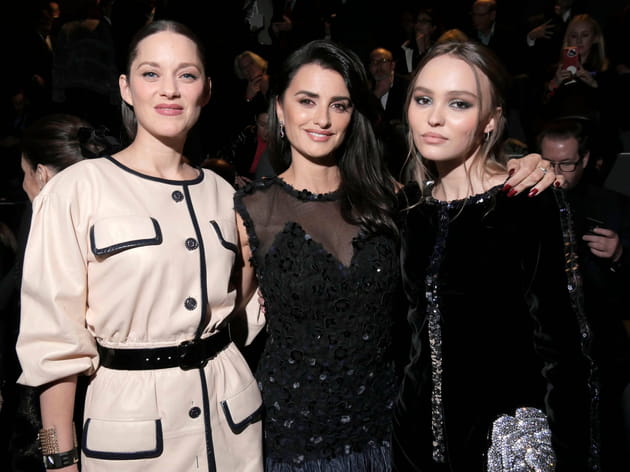 Marion Cotillard, Penélope Cruz et Lily-Rose Depp chez Chanel
