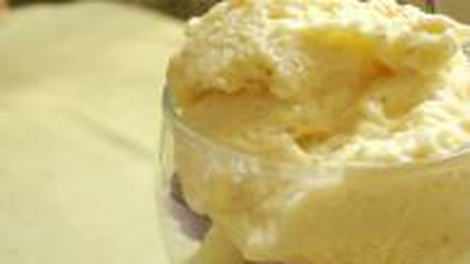 Mousse de mascarpone