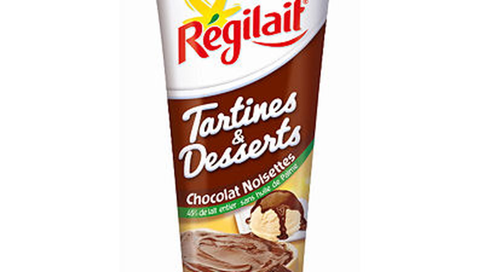 Tube Chocolat-Noisettes de Régilait 