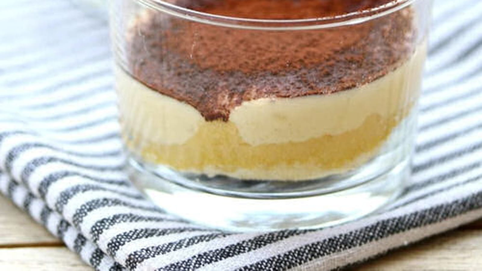 Tiramisu ricotta à la vapeur douce